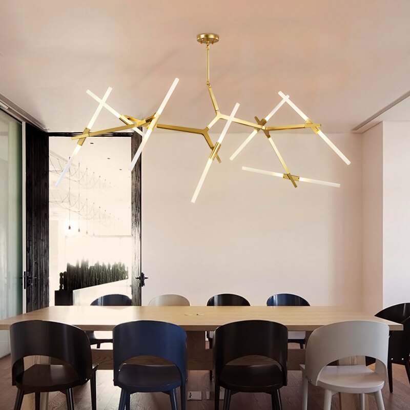 Arisha modern roterbar pendellampa, 2 färger