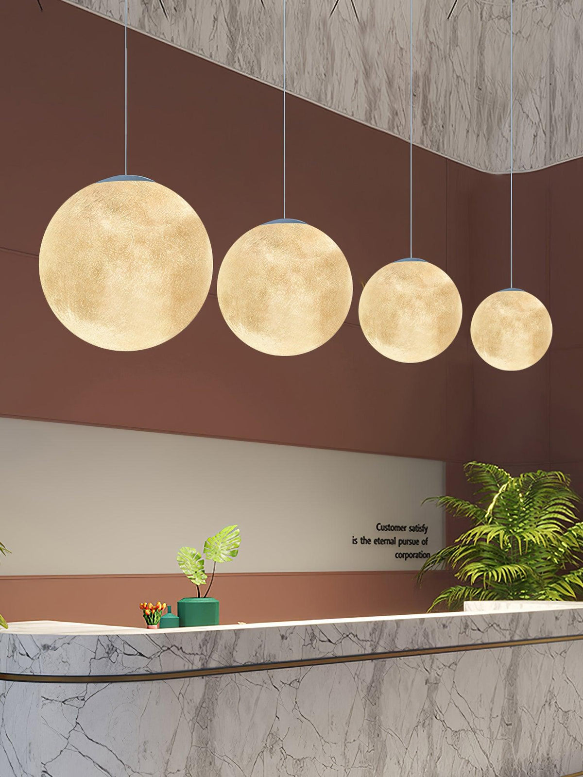 CosmoSphere planetarisk pendellampe