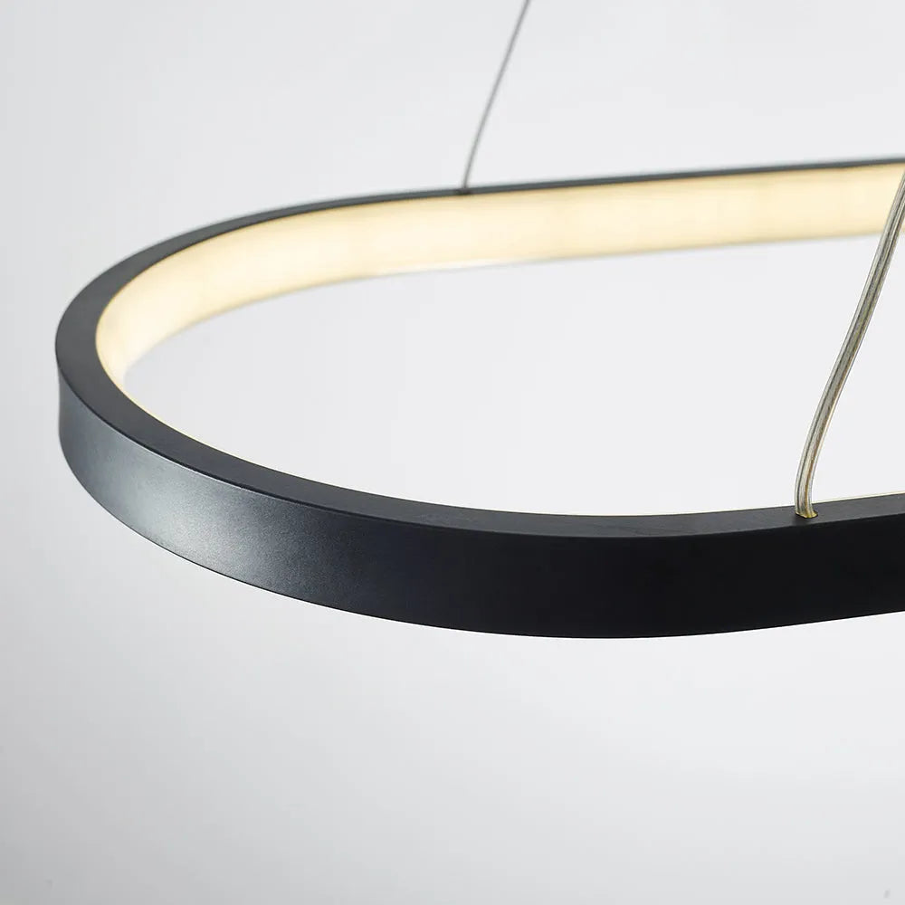 Avenor Minimalist Oval Interior Hanging Pendant Light