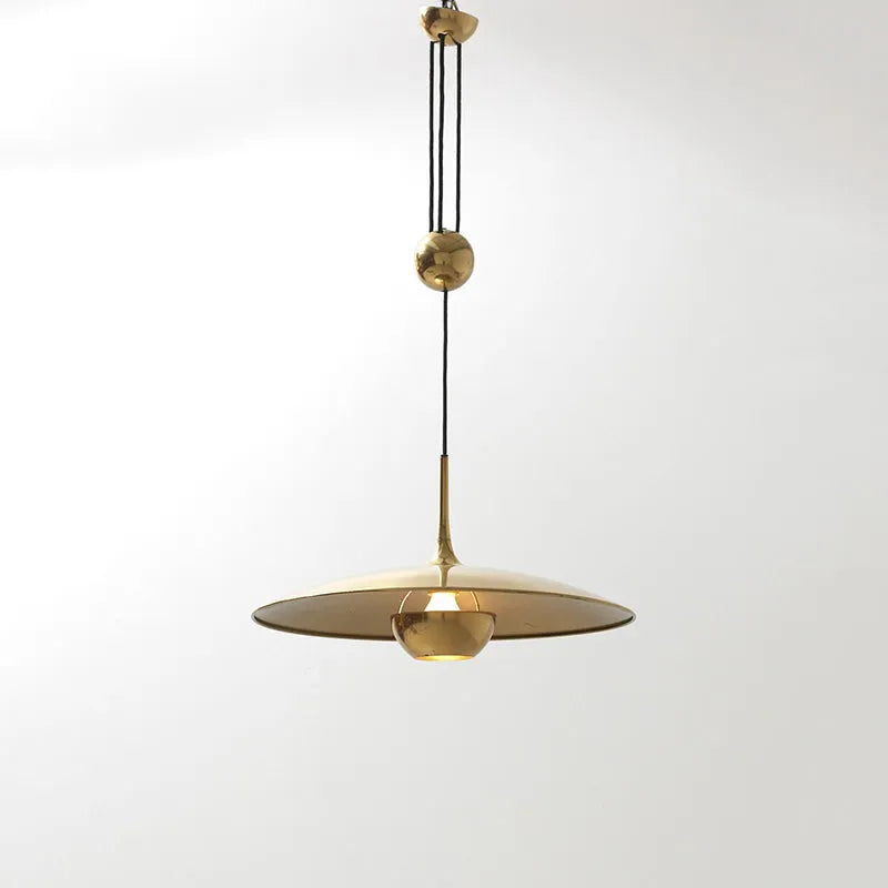 Kiren Minimalist Pendant Light, Gold