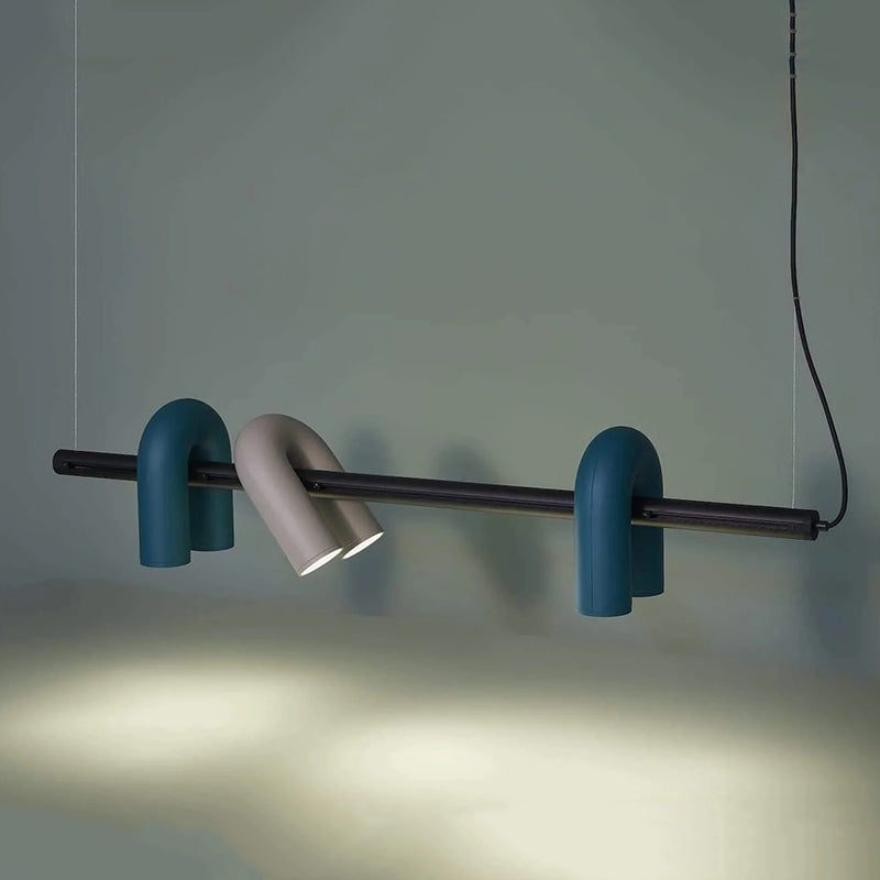 Arisha Modern Pendant Light Linear With 3 U-Shaped Light