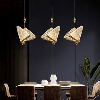 Kady Modern Design LED Art Pendellampa Kristall/Metall Sovrum/Vardagsrum