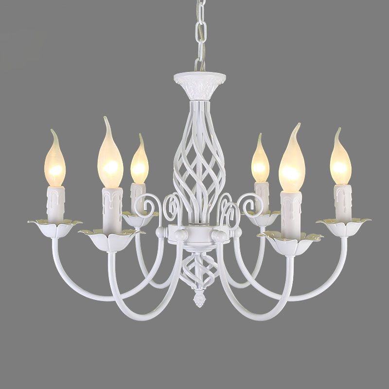 Silva retro pendellampa med ljus, metall/glas, svart/vit, restaurang