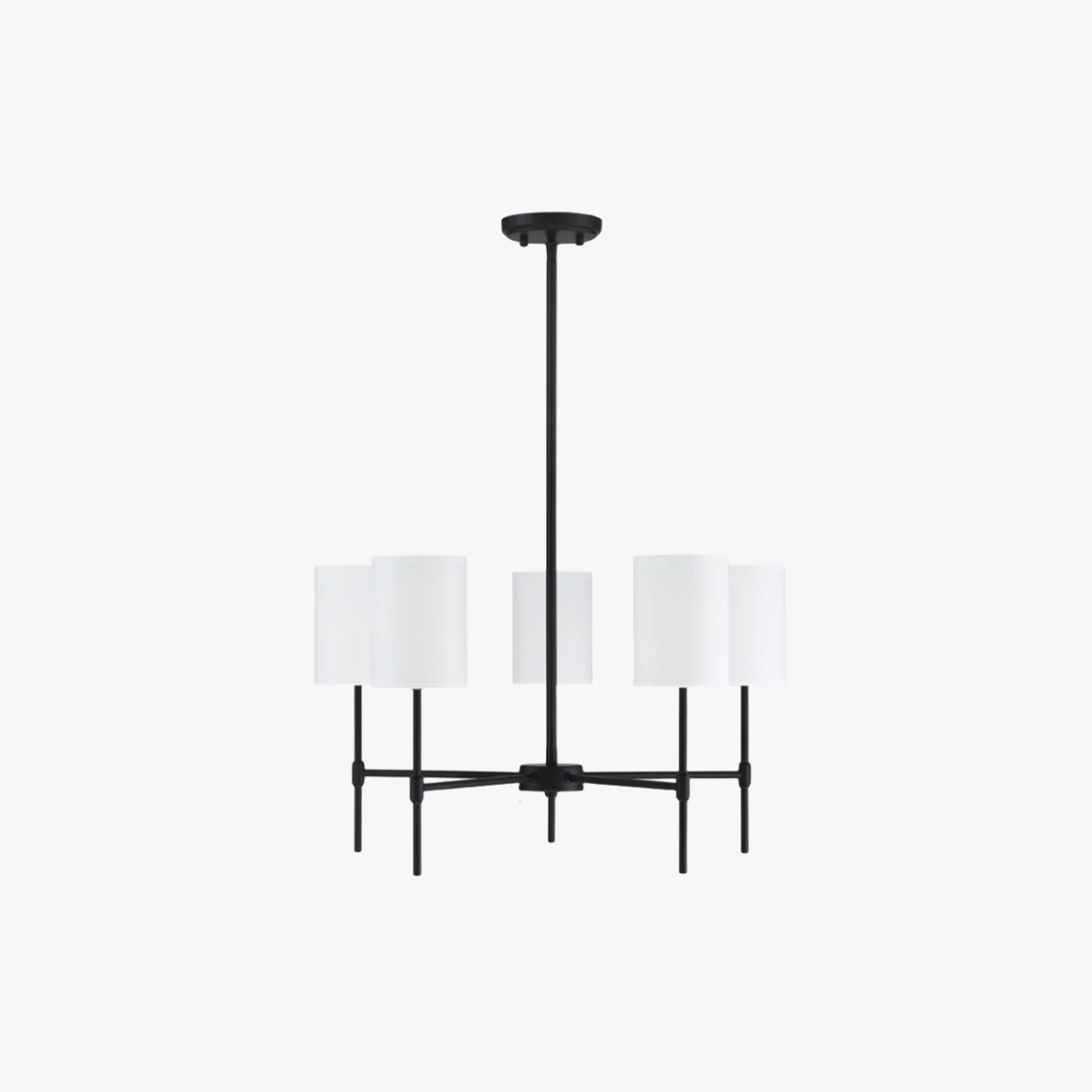 Silva-moderni LED-kattovalaisin, musta/kultainen metalli/kangas, makuuhuoneeseen/olohuoneeseen