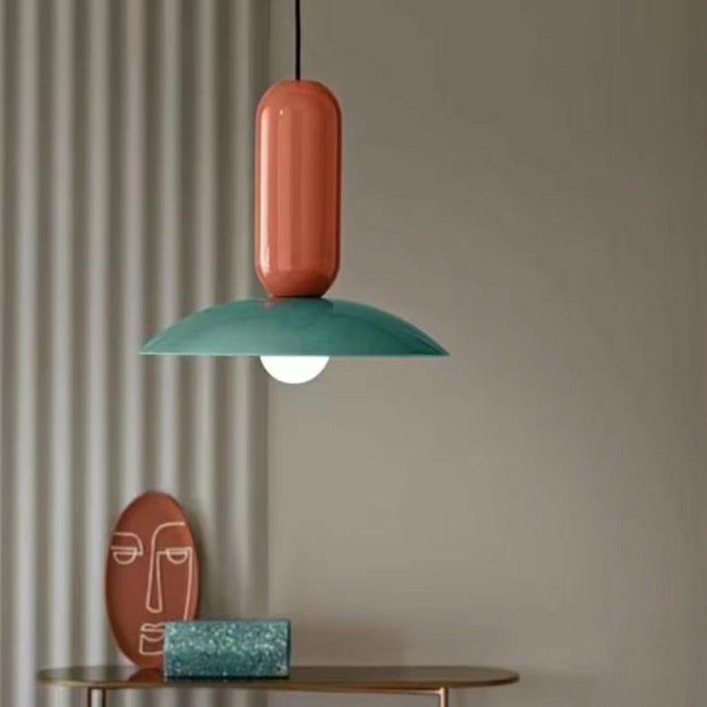 Valentina nordisk kreativ farverig pendel, metal