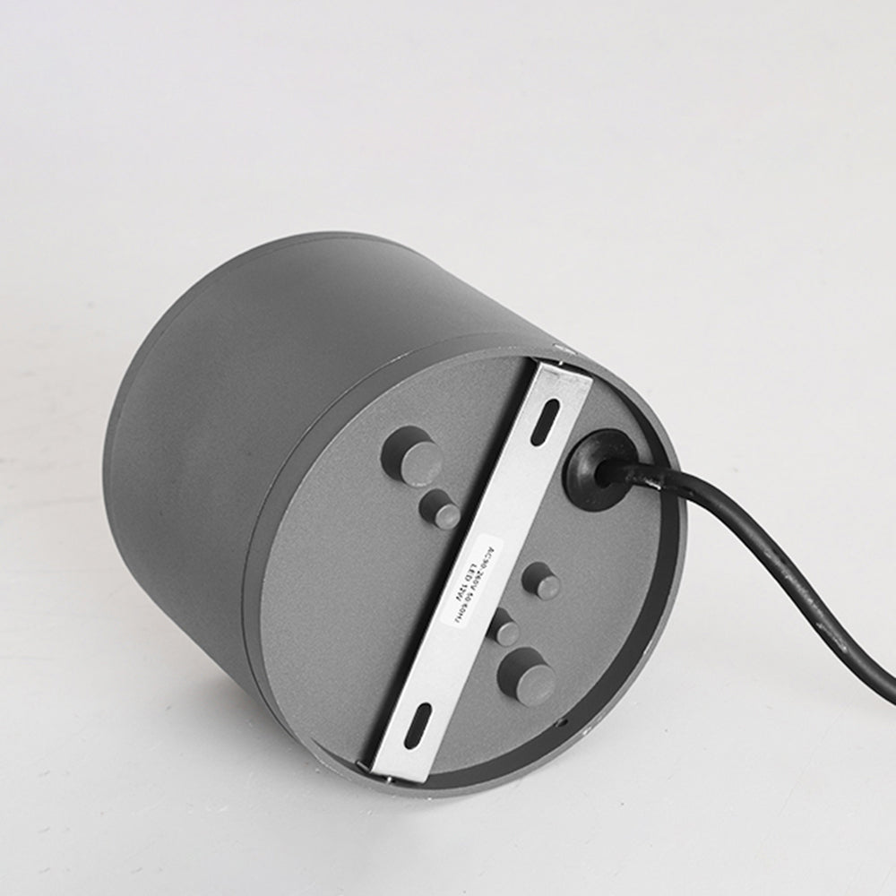 Ray modern svart cylindrisk utanpåliggande takspotlight
