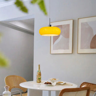 Hailie Vintage Brödform Glas LED Pendellampa Vardagsrum