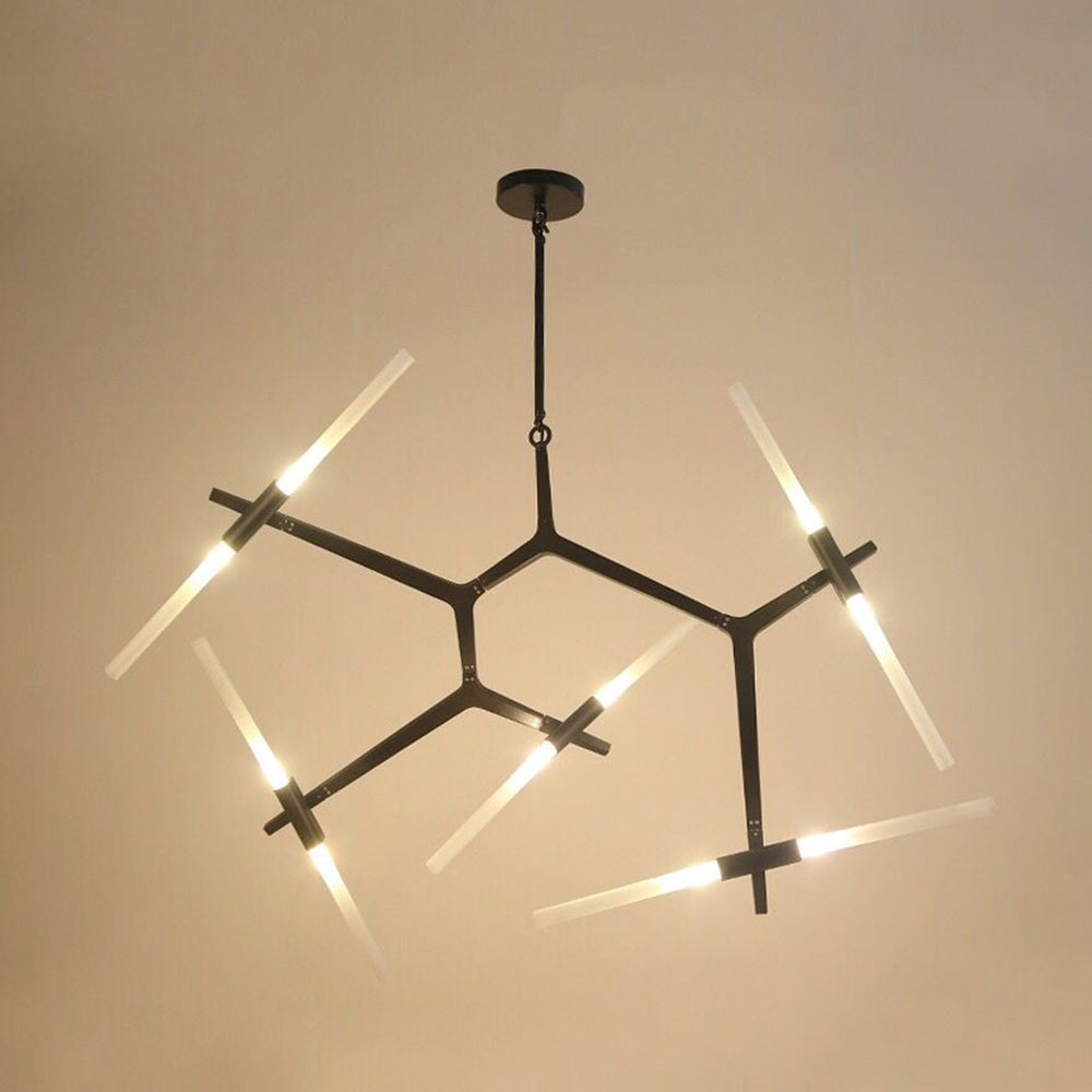 Arisha modern roterbar pendellampa, 2 färger