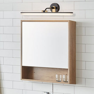 Leigh Snygga Lång Minimalistisk LED Vägglampa Metall Svart/Guld Sovrum/Vardagsrum/Badrum