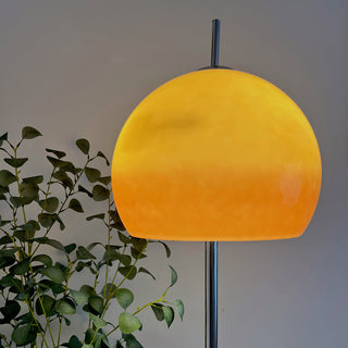 Salgado Modern Hög LED Lampskärm Golvlampa Orange Metall/Glas Vardagsrum/Sovrum