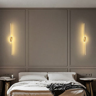 Leigh Design Linjär LED Vägglampa Metall/Silikagel Guld Badrum/Vardagsrum/Sovrum