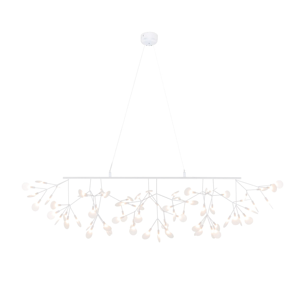 Seloraine-pitkä Firefly LED-kattokruunu