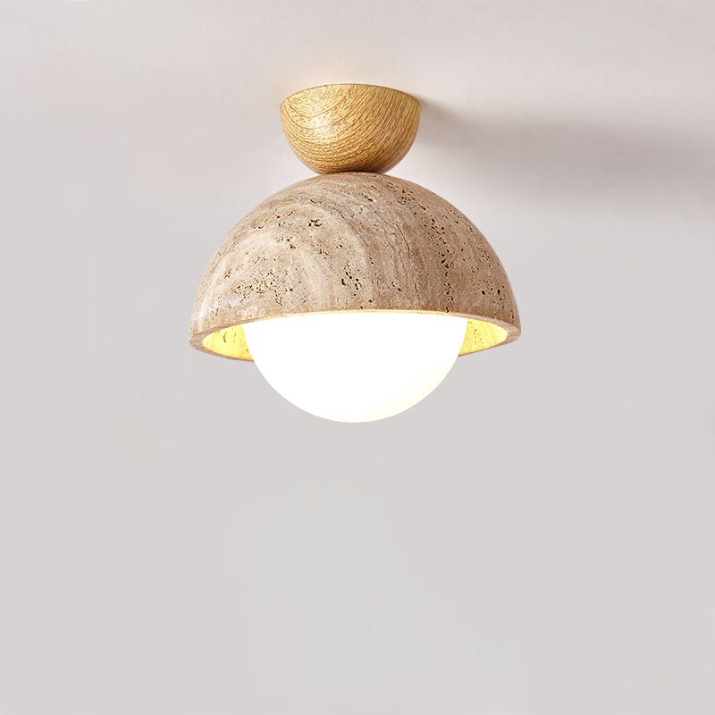 Serireon Travertine Ceiling Light