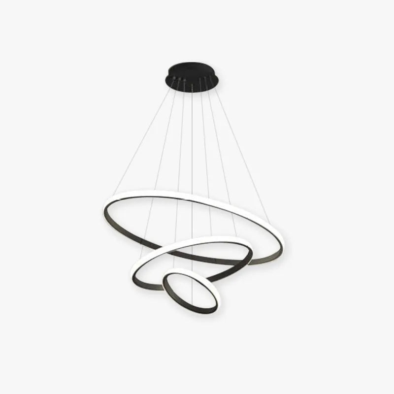 Tavonex Modern Ring Pendant Light, 2/3/4 Rings