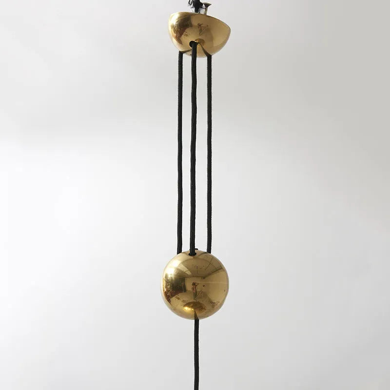 Kiren Minimalist Pendant Light, Gold