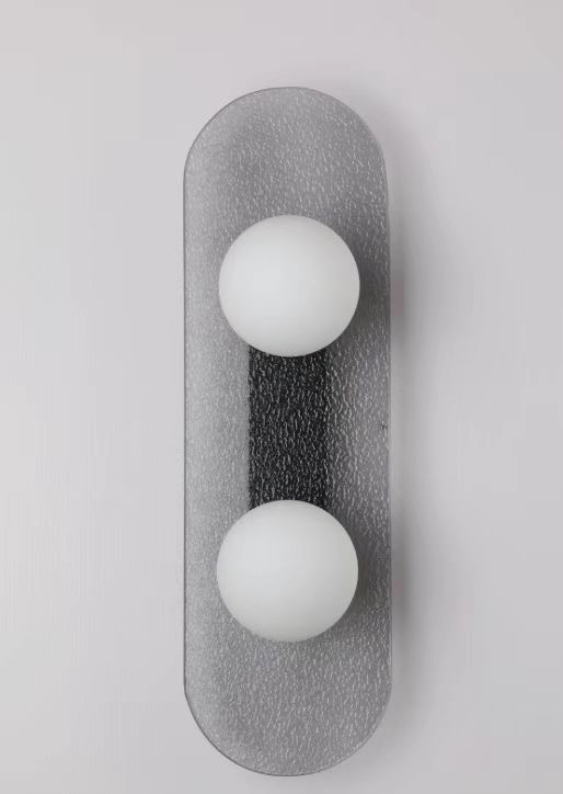 Candeeiro de parede Arderora modular em metal com discos