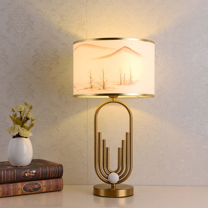 Freja Artistic Table Lamp Floor Lamp Bedside Desk Light For Bedroom