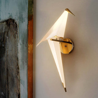 Clifford Modern Design LED Vägglampa Fågel Vardagsrum Metall/Akryl