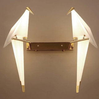 Clifford Modern Design LED Vägglampa Fågel Vardagsrum Metall/Akryl