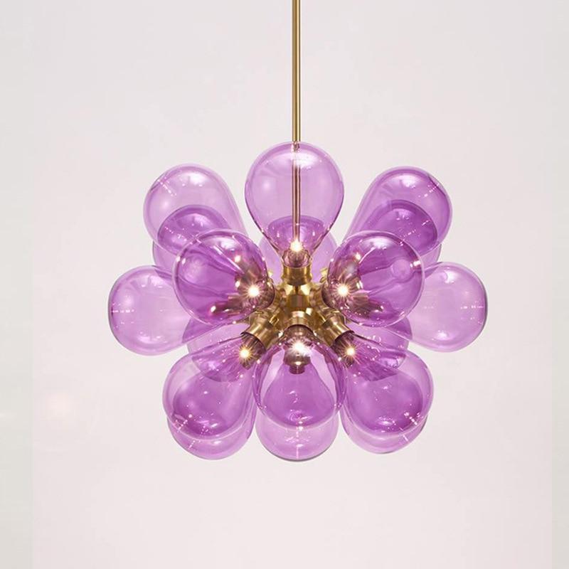 Valentina Chic Clustered Glass Bubble Pendant Light