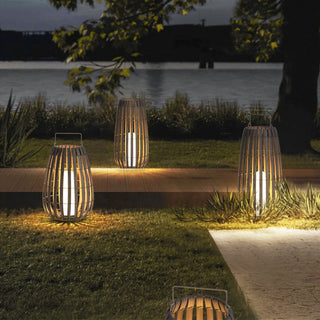 Orr Design Solcell Rotting Glas LED Golvlampa Utomhus Trädgård