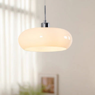 Hailie Vintage Brödform Glas LED Pendellampa Vardagsrum