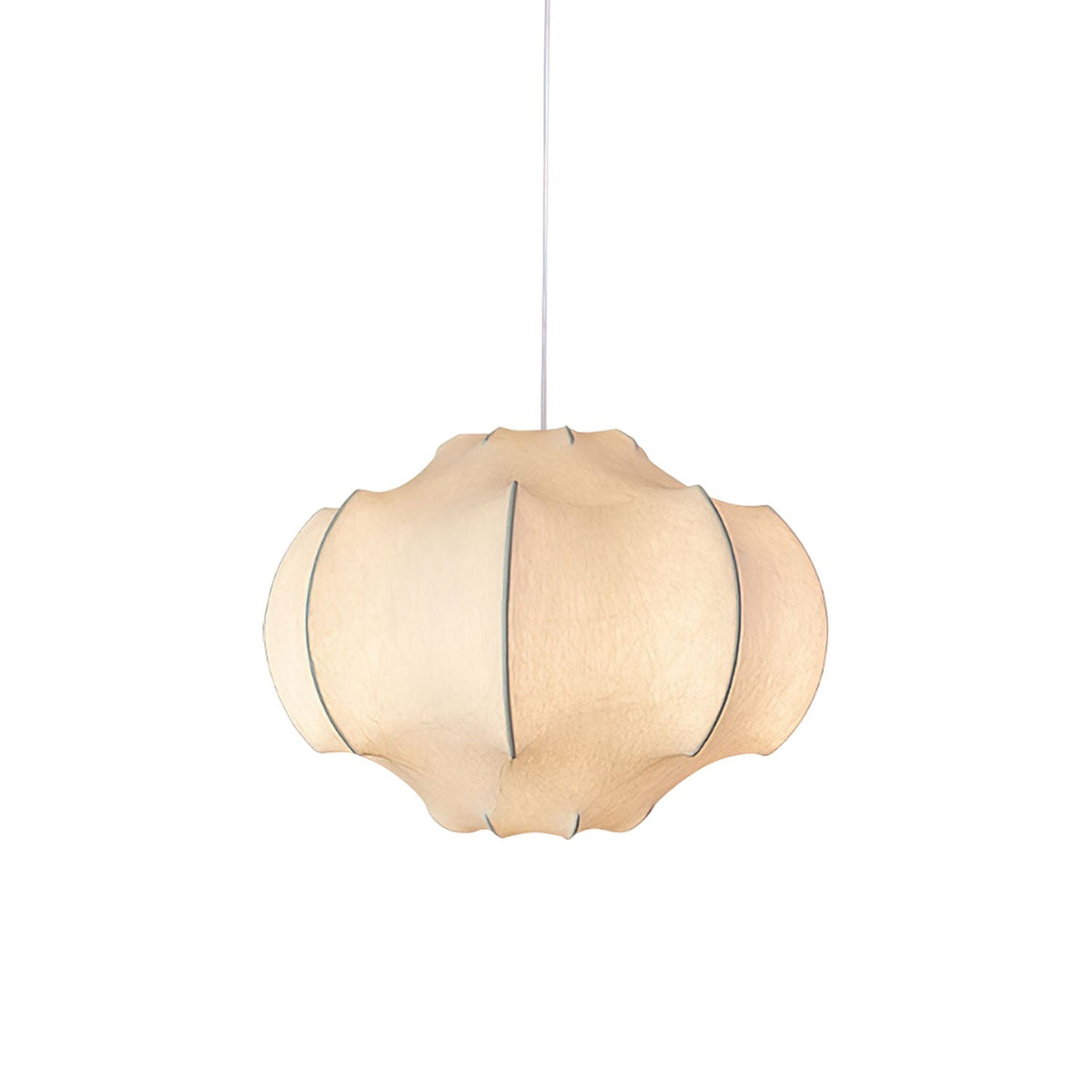 Vaelorin Sableth silkimjúkur hengilampi í lótusformi úr silki