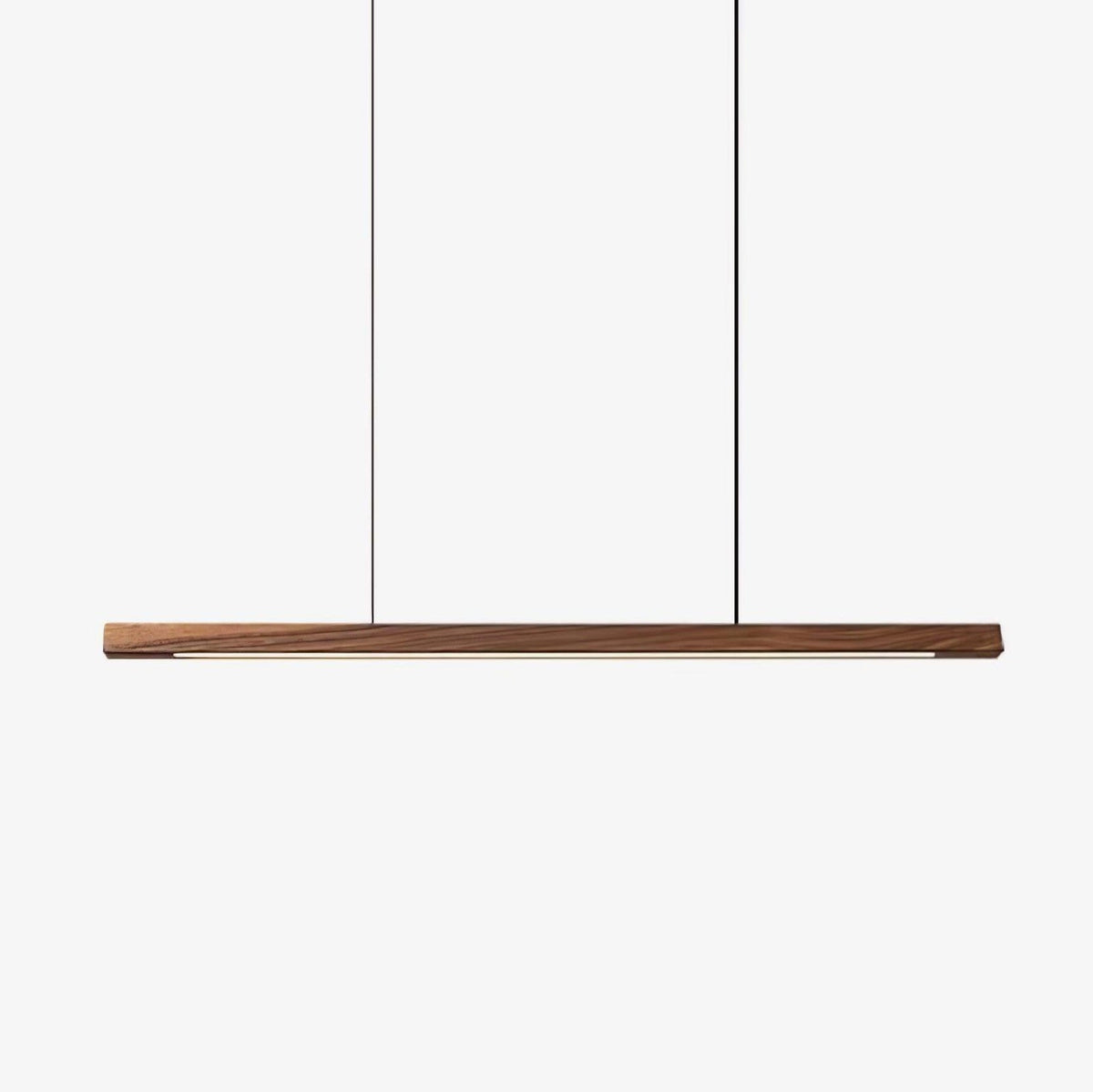 Xylo designerpendellampe i lineært, stangformet trædesign
