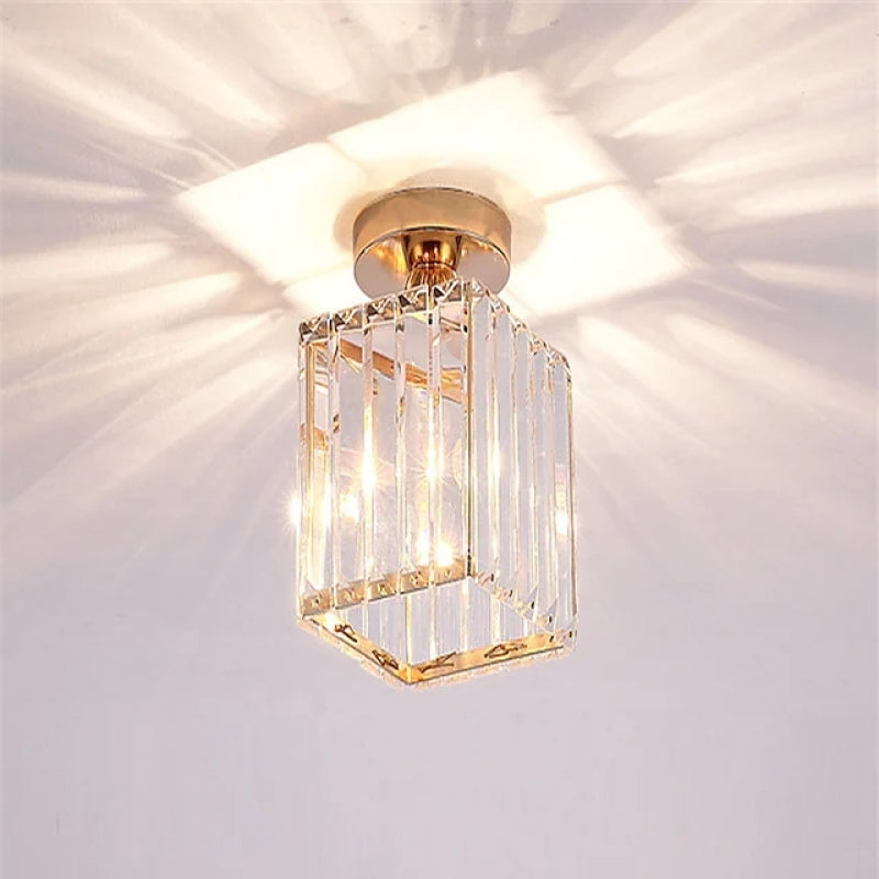 Cerin modern kristalltaklampa, 3 färger