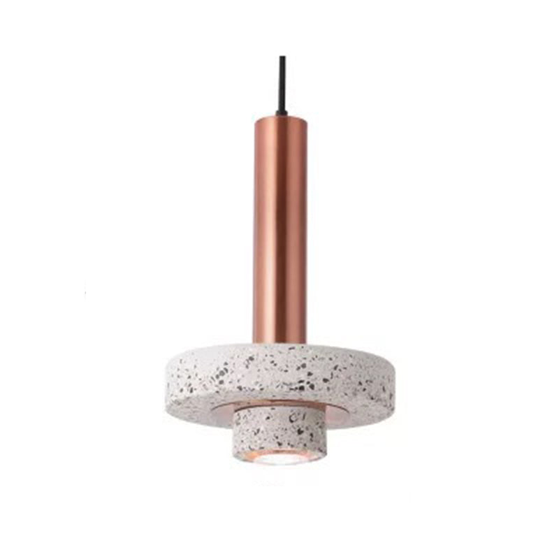 Arisha Modern LED Art Deco Colorful Pendant Light, Terrazzo