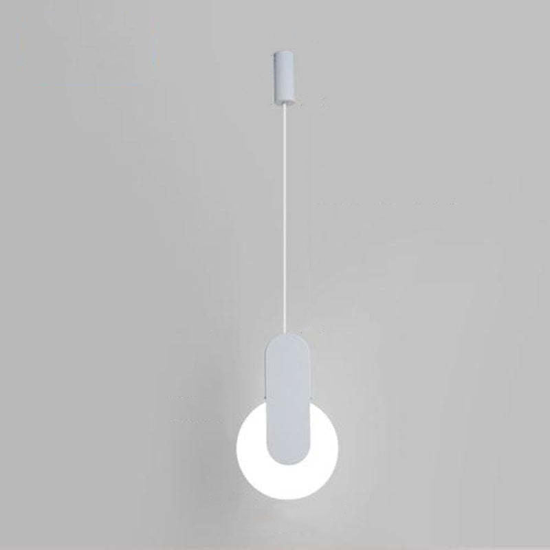Kori modern svart/vit LED-pendellampa för vardagsrum