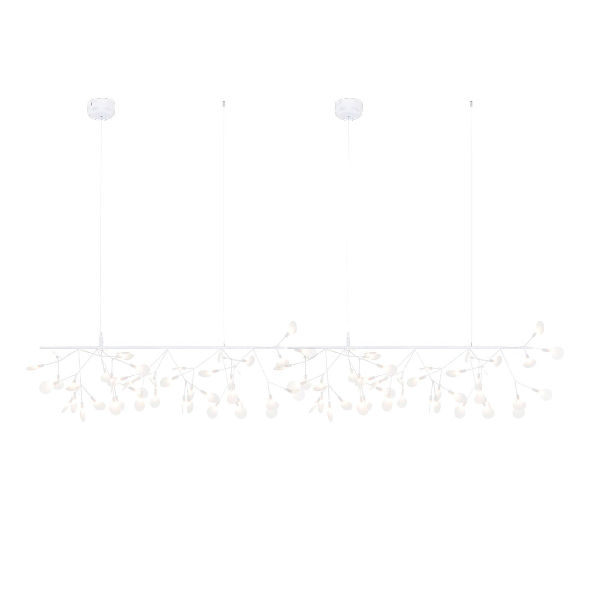 Seloraine-pitkä Firefly LED-kattokruunu