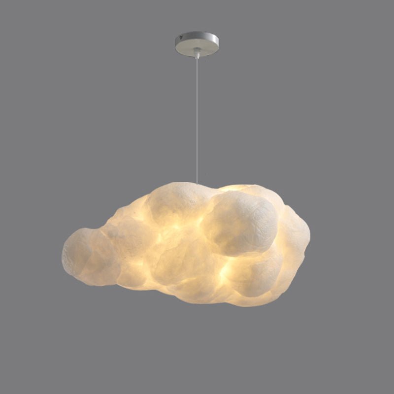 Nively pendellampa i fibersilke