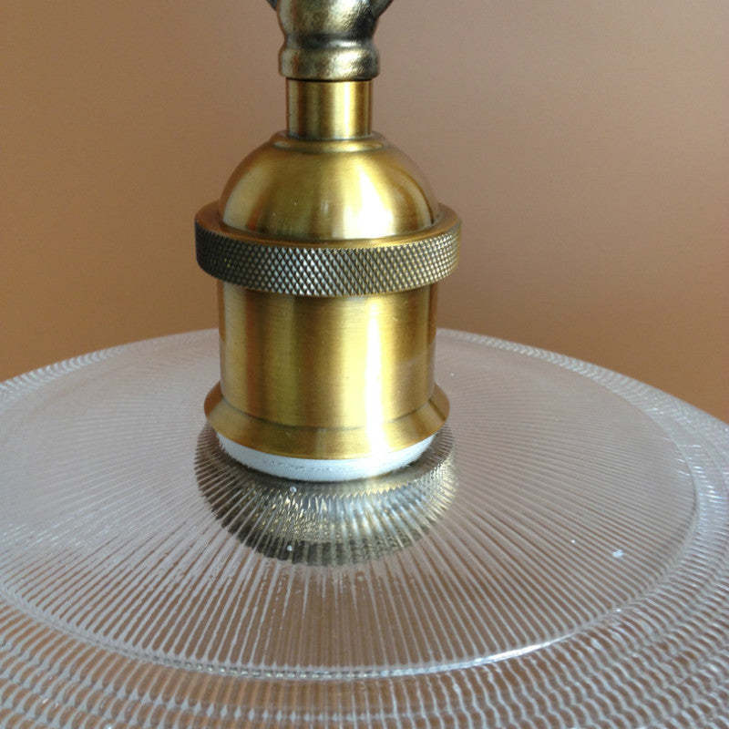 Valentina art deco-pendellamper i farvet glas