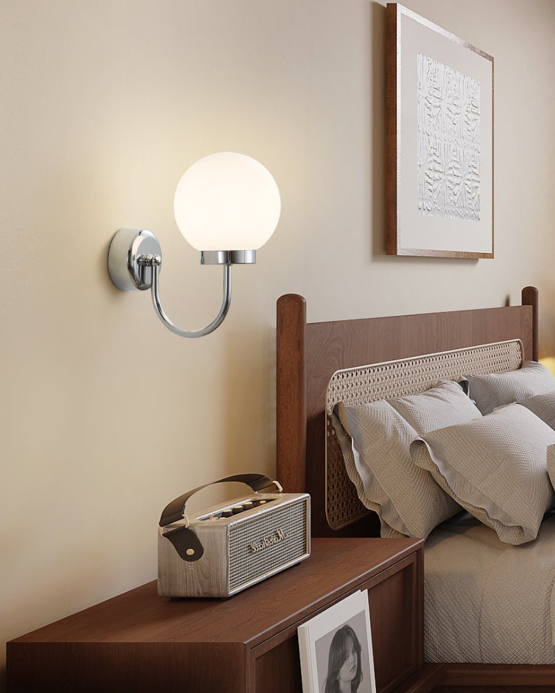 Aplique de parede cromado Varnys