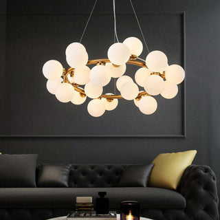 Valentina Bubble Pendellampa Klot Glas Design Vardagsrum