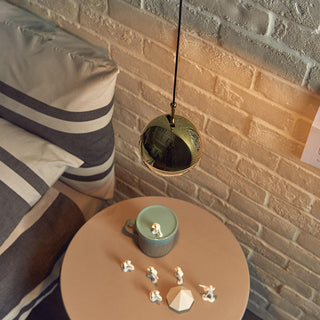 Valentina Modern Pendellampor Metall/Gla Guld/Roséguld Vardagsrum