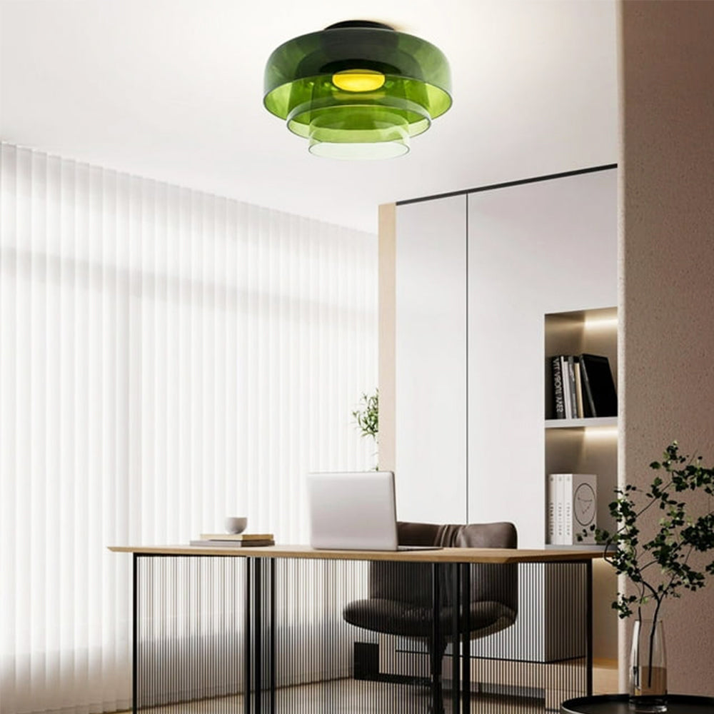 Aria moderne enkel kreativ glasloftslampe