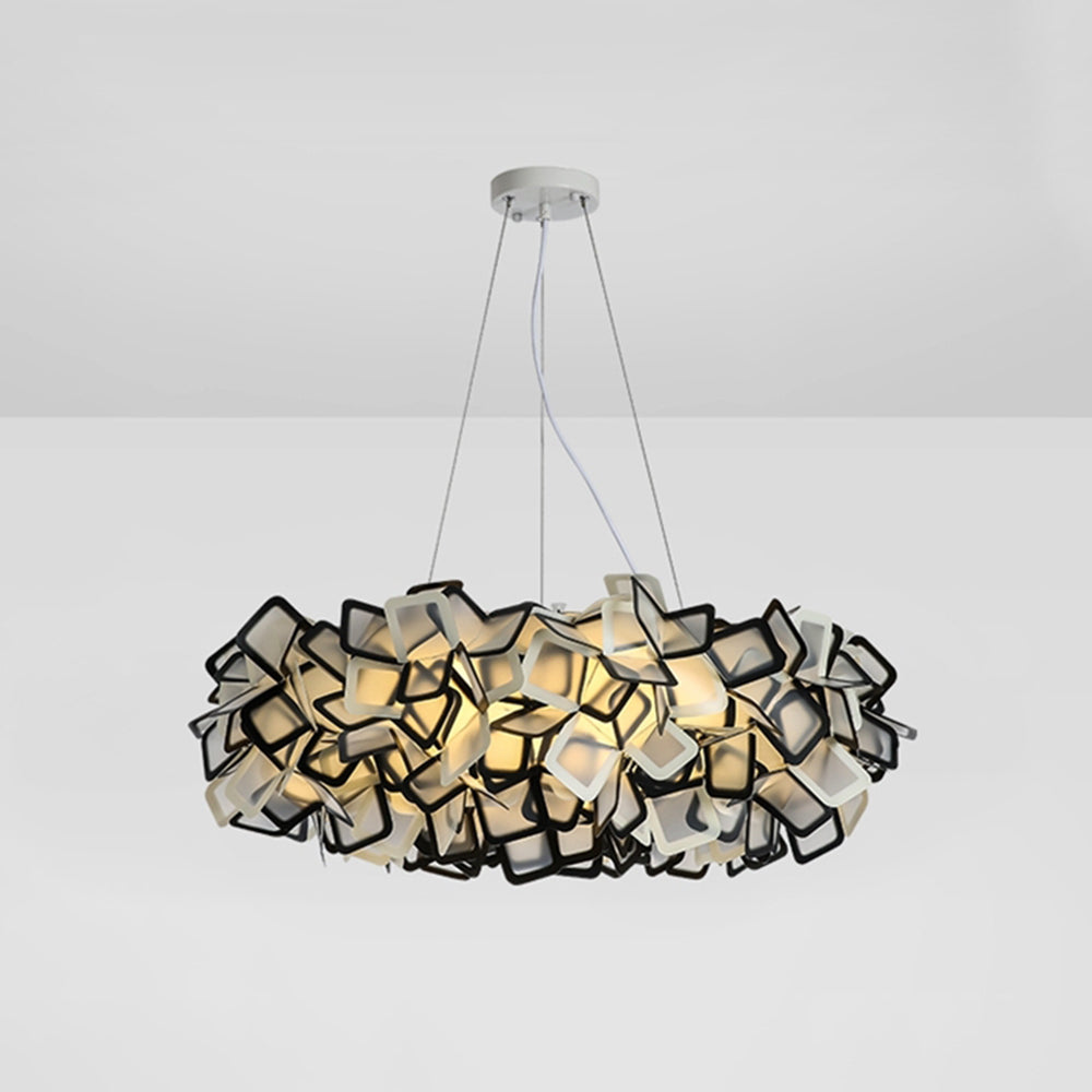 Arisha blomsterpendellampe, 6 farver