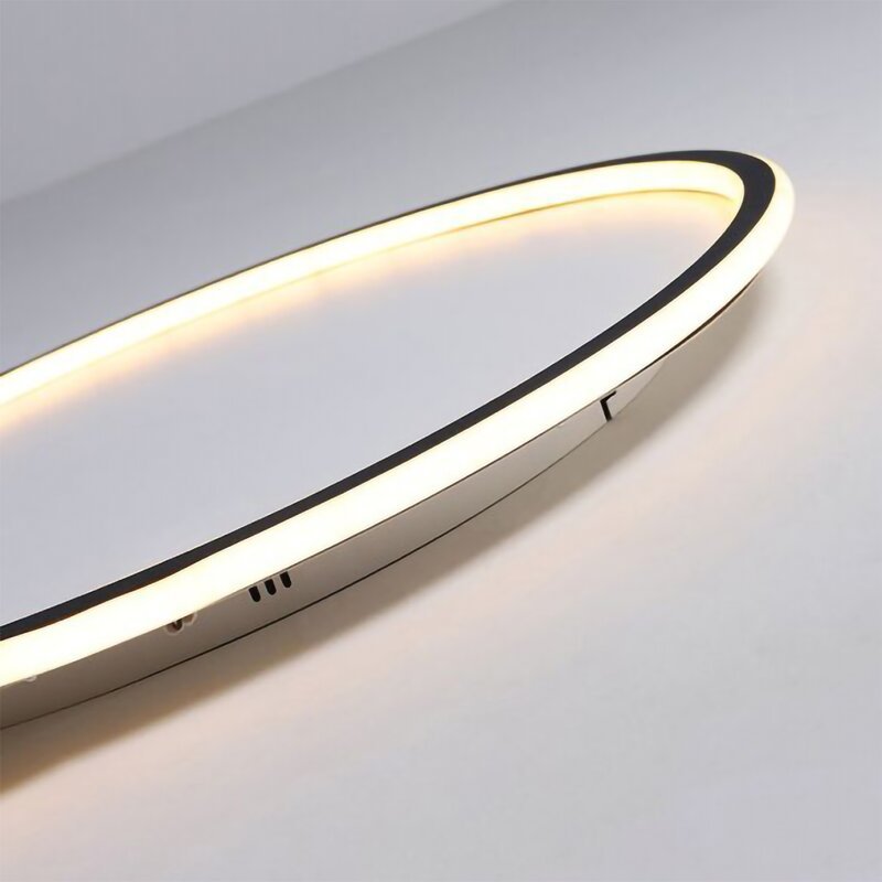 Varin modern rund LED-taklampa