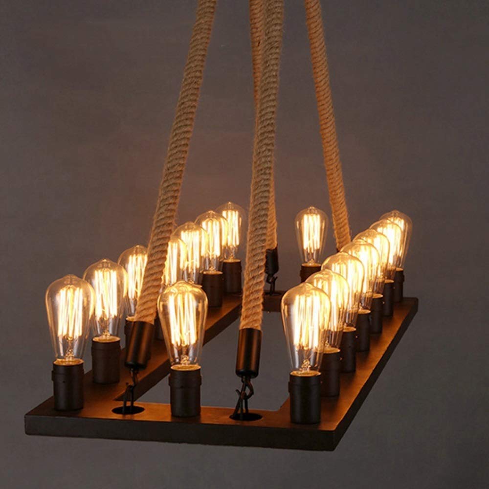 Epoch Design vintage industriel LED-pendellampe i metal til restaurant/bar
