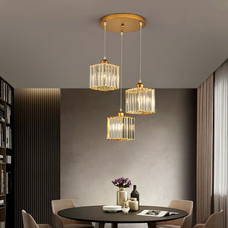 Herbert Modern Meyall Glas Pendellampa Vardagsrum Matsal