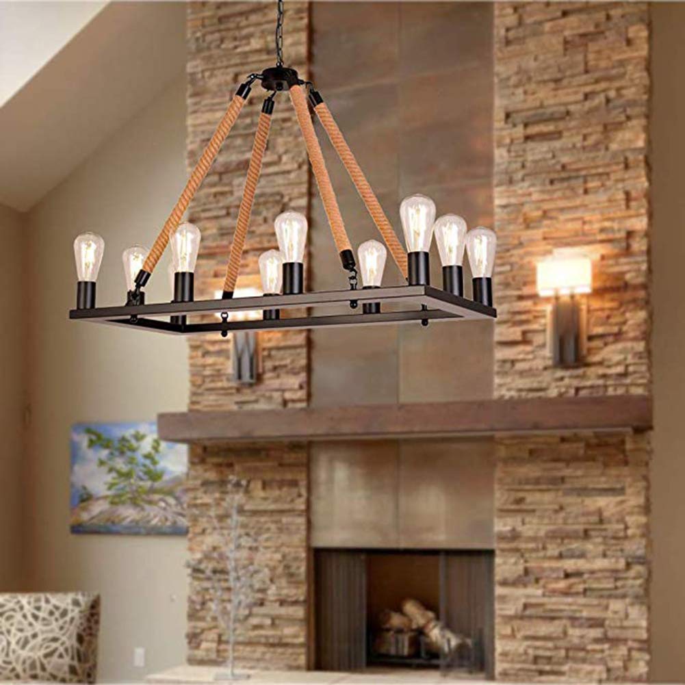 Epoch Design vintage industriel LED-pendellampe i metal til restaurant/bar