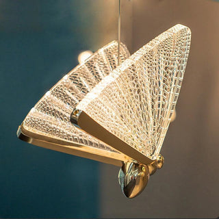 Kady Modern Design LED Art Pendellampa Kristall/Metall Sovrum/Vardagsrum