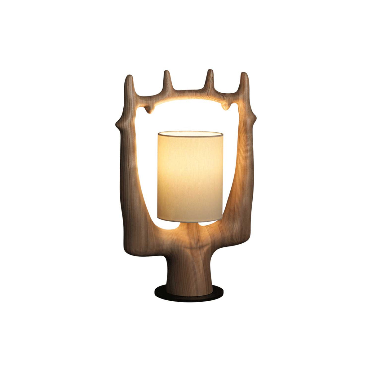 Roise naturträ bordslampa