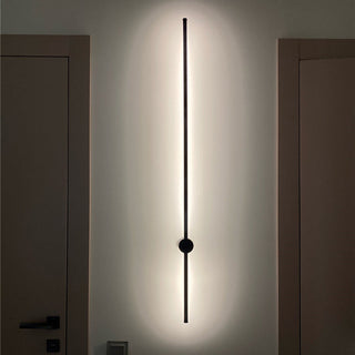 Edge Minimalistisk Roterande Linjär Vägglampa Utomhus
