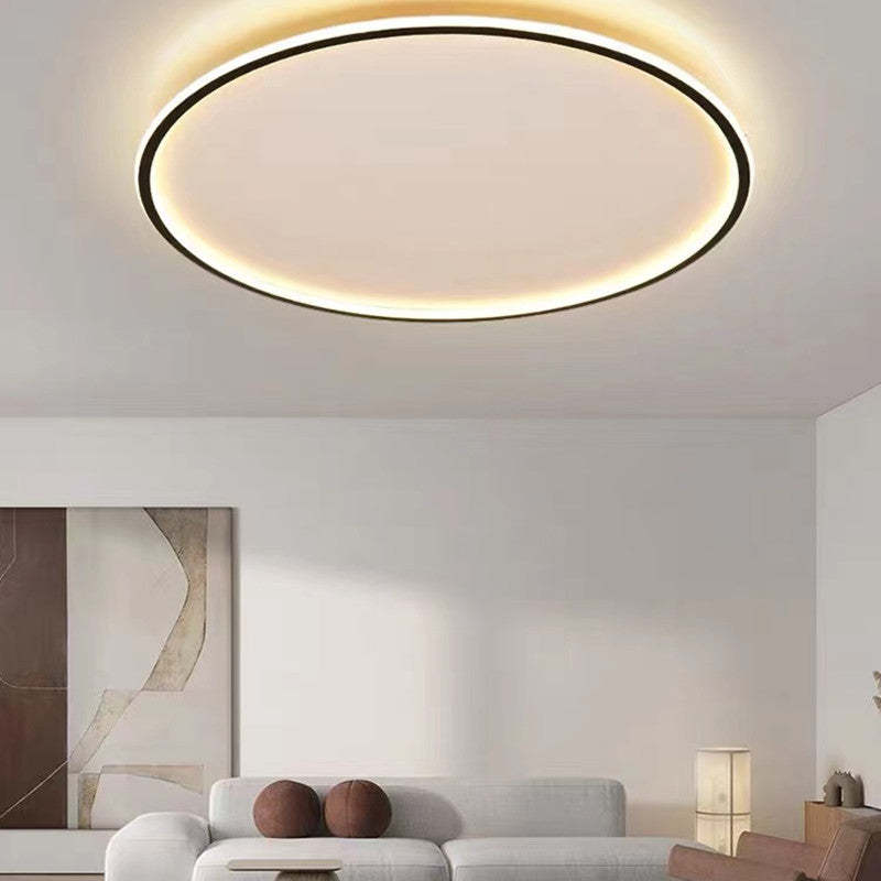 Varin modern rund LED-taklampa