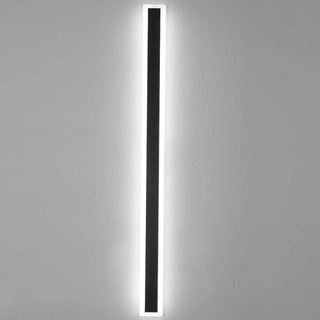 Edge Minimalistisk Linjär Metall LED Vägglampa Trägård Utomhus