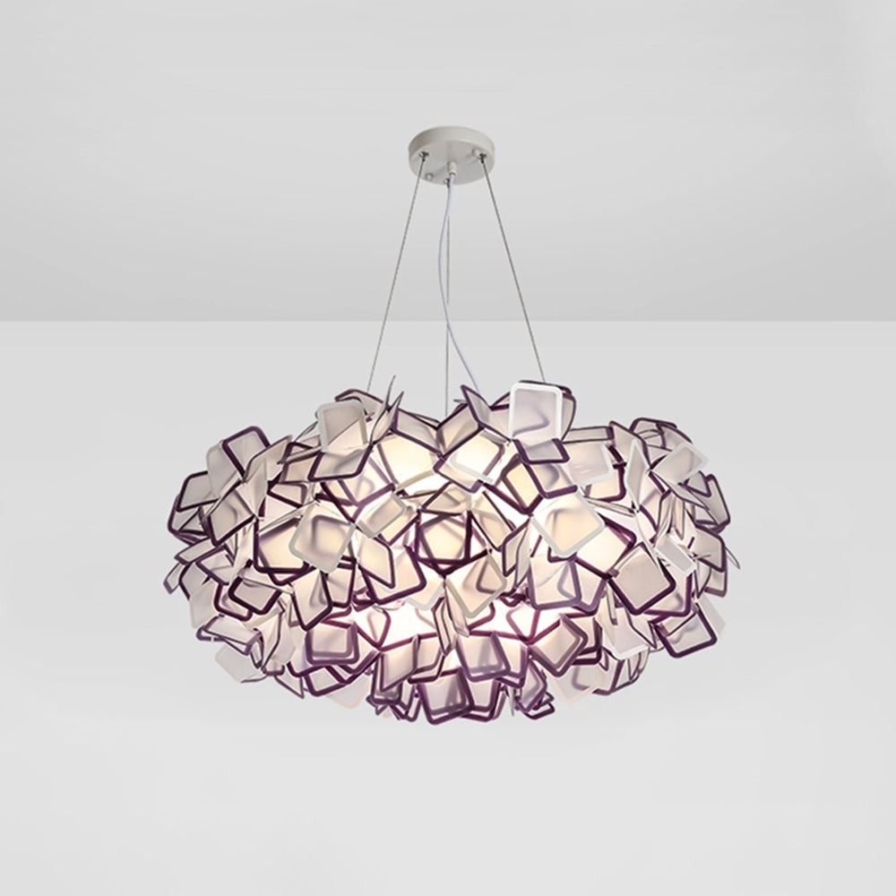 Arisha blomsterpendellampe, 6 farver