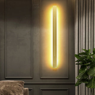 Edge Modern Enkel Metall Akryl LED Vägglampor Vardagsrum Sovrum